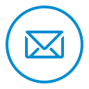share, send, email, chat, circle, message, mail icon
