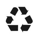bin, recycling icon