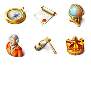 Royal icon sets preview
