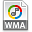 Extension, File, Wma icon