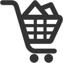 Cart, Filled, Shoping icon