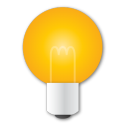 tip, yellow, hint, energy, bulb icon