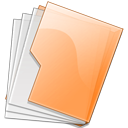 folder,orange icon
