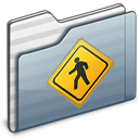 public,folder,graphite icon