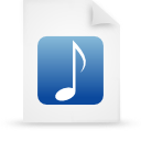 blue, file, paper, document icon