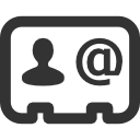 Management Business contact icon