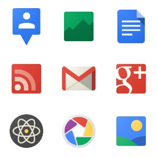 Google JFK Icons icon sets preview
