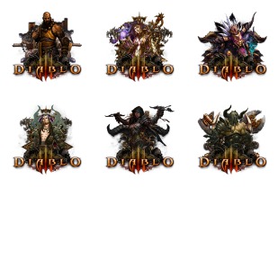 Diablo IIi icon sets preview
