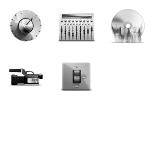 Golden Multimedia icon sets preview