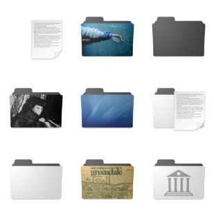minimal folder icon sets preview