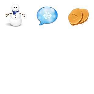 The Day Before Christmas icon sets preview