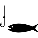Fish, Fishing, Hook icon