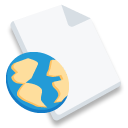 document, paper, web, file icon