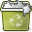 recycle bin, full, trash icon