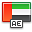 flag united arab emirates icon