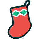 shoe, xmas, decoration, sock, gift, christmas, toe icon