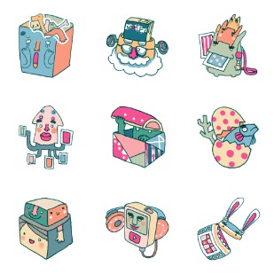 Laboratory Set icon sets preview