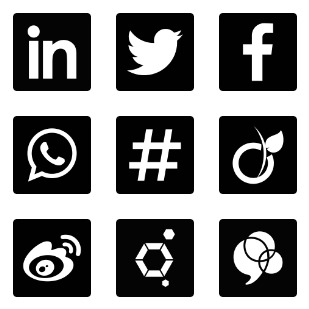 Black Soc icon sets preview