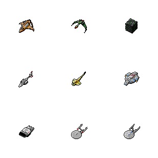Star Trek Ships icon sets preview