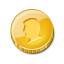 Gold Coin Single icon