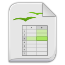 app vnd oasis opendocument spreadsheet icon
