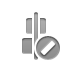 align, cancel, center, vertical icon