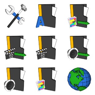 SketchX icon sets preview