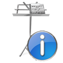 information, info, about, my document icon