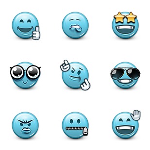 Very Emotional Emoji icon sets preview