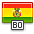 Bolivia, Flag icon