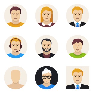 User Pictures icon sets preview