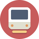 transit, subway, transportation, train, locomotive icon