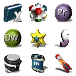Delta icon sets preview