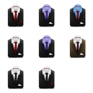 The Manager icon sets preview