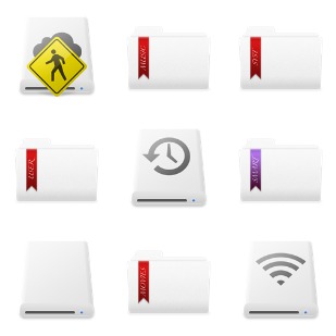 Snow Leopard icon sets preview