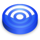Rss blue circle icon