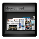 Black, Newsstand icon