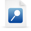 document, paper, file, blue icon