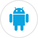android, online, media, social icon