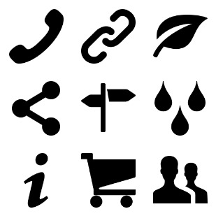 Entypo icon sets preview