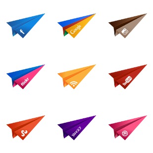 Social Planes icon sets preview