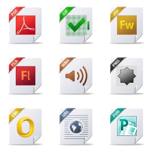 File Type icon sets preview