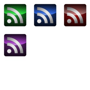 RSS icon sets preview