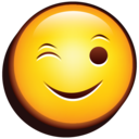 emoji wink icon