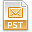 file extension pst icon