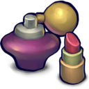 PERFume with lipstick icon
