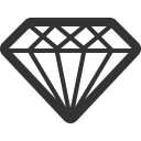 diamond, diamonds icon