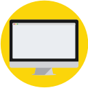 mac, imac, desktop, screen, computer icon