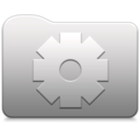 Aluminum folder Smart icon