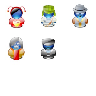 Chespirito Characters icon sets preview